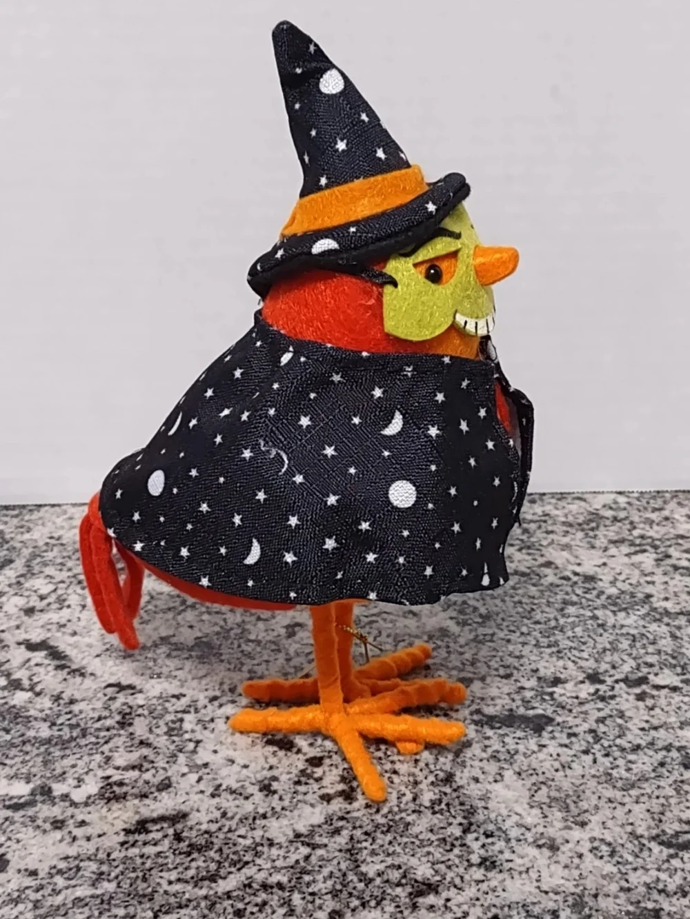 Halloween Target Cackles Orange Witch Bird Pet Decorative Figurine 2019